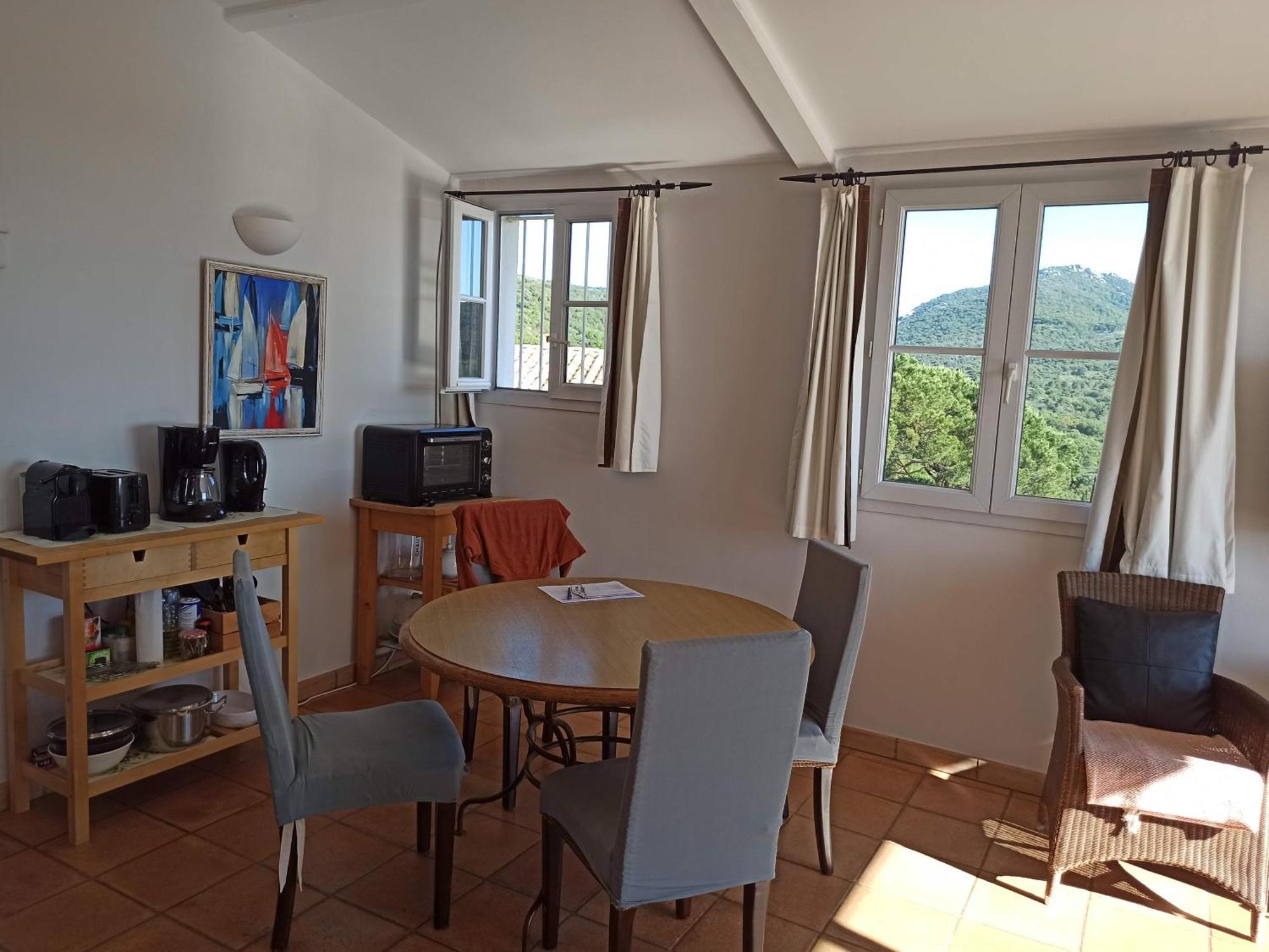 Appartement Les Restanques, Bastides vue Golfe Saint Tropez à Grimaud Extérieur photo