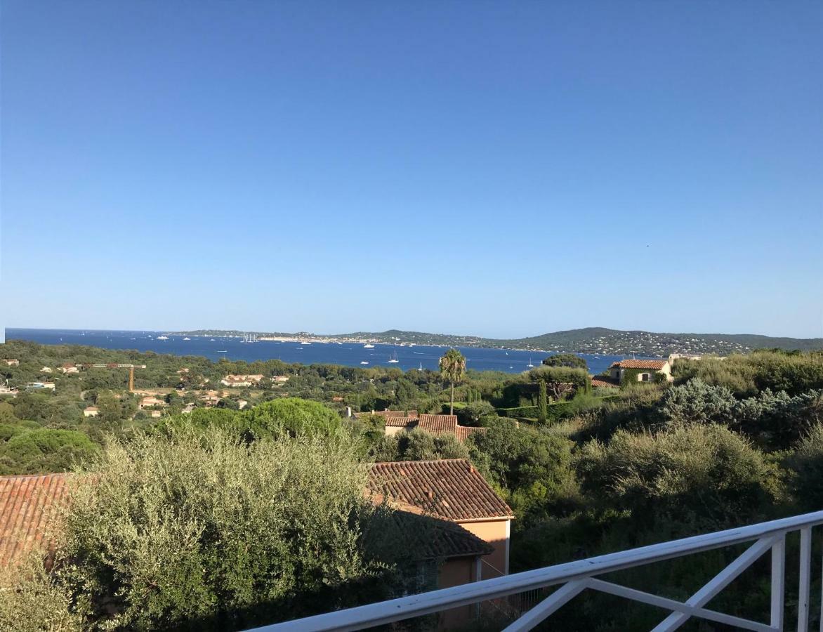 Appartement Les Restanques, Bastides vue Golfe Saint Tropez à Grimaud Extérieur photo